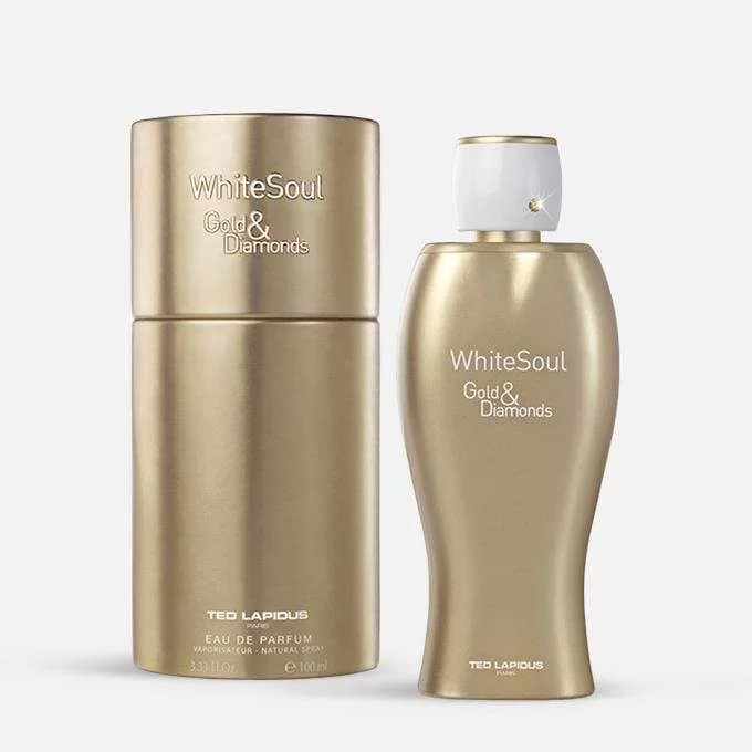Ted Lapidus Ladies White Soul Gold & Diamonds EDP Spray 3.4 oz Fragrances 3355992007191
