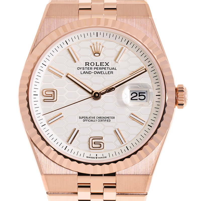 rolex land dweller automatic chronometer mens watch m1273350001