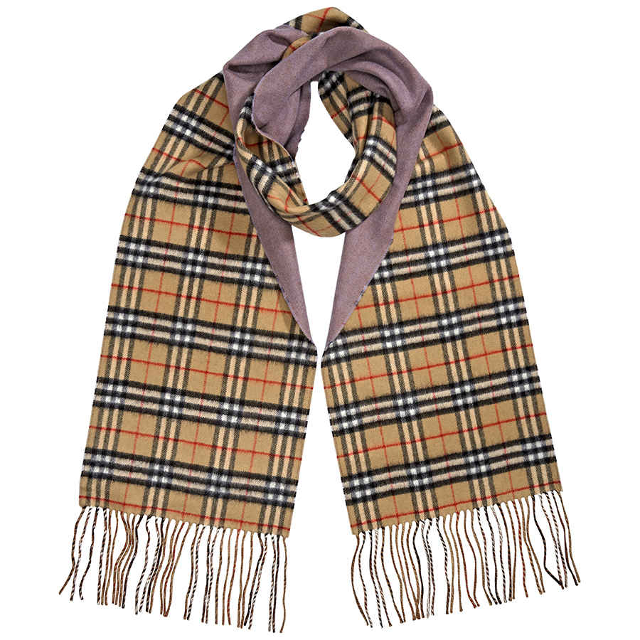 burberry grey cashmere scarf