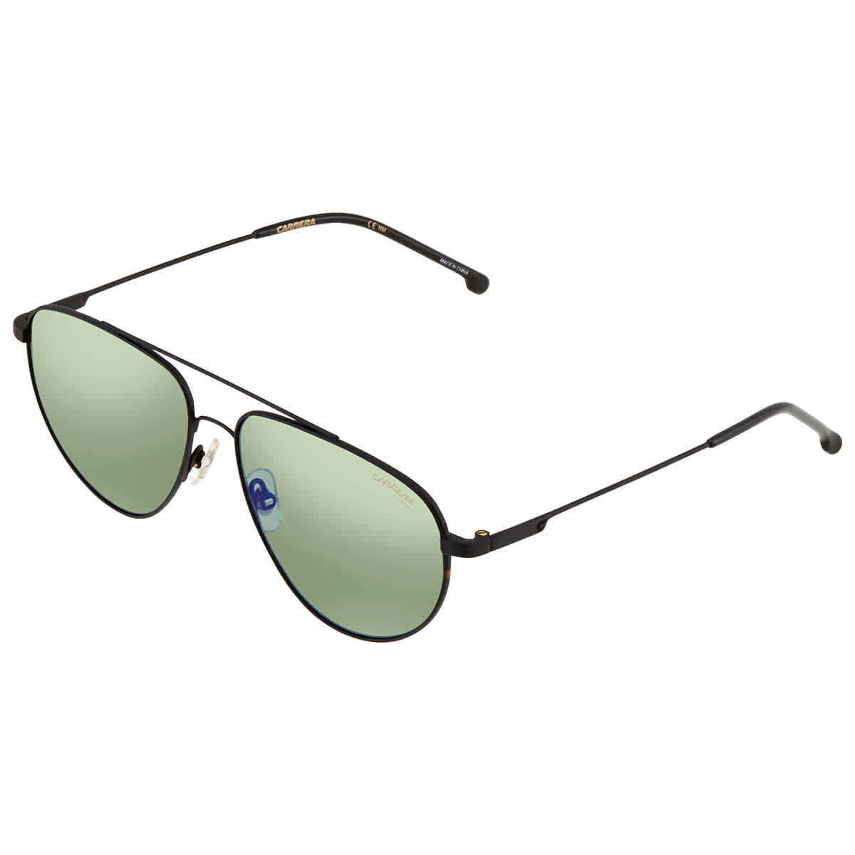 Carrera Men's Black Aviator/Pilot Sunglasses 2014T/S07ZJMT56 2014T