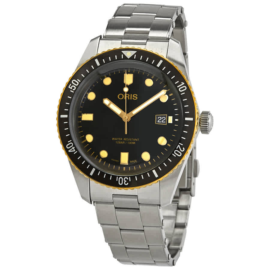 Oris Divers Sixty-Five Automatic Black Dial Mens Watch 01 733 7720 4354-07 8 21 18 1495$