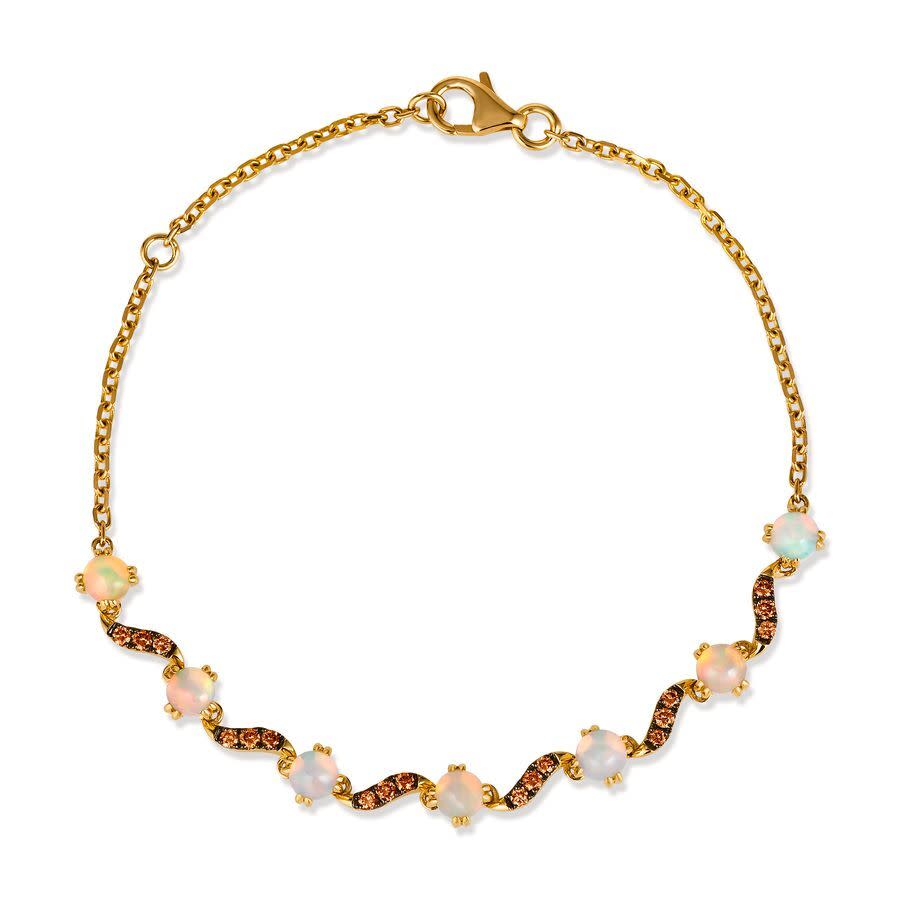 Le Vian Ladies Neopolitan Opal Bracelets set in 14K Honey Gold 829$