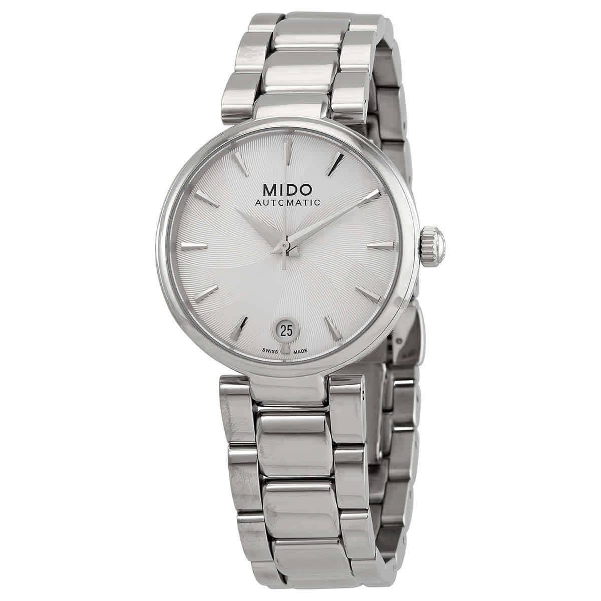 Mido Baroncelli Automatic Silver Dial Ladies Watch M0222071103110 424$