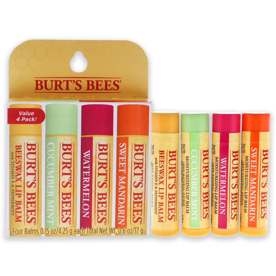 Burt's Bees Freshly Picked Moisturizing Lip Balm Blister Pack Skin Care 792850909311