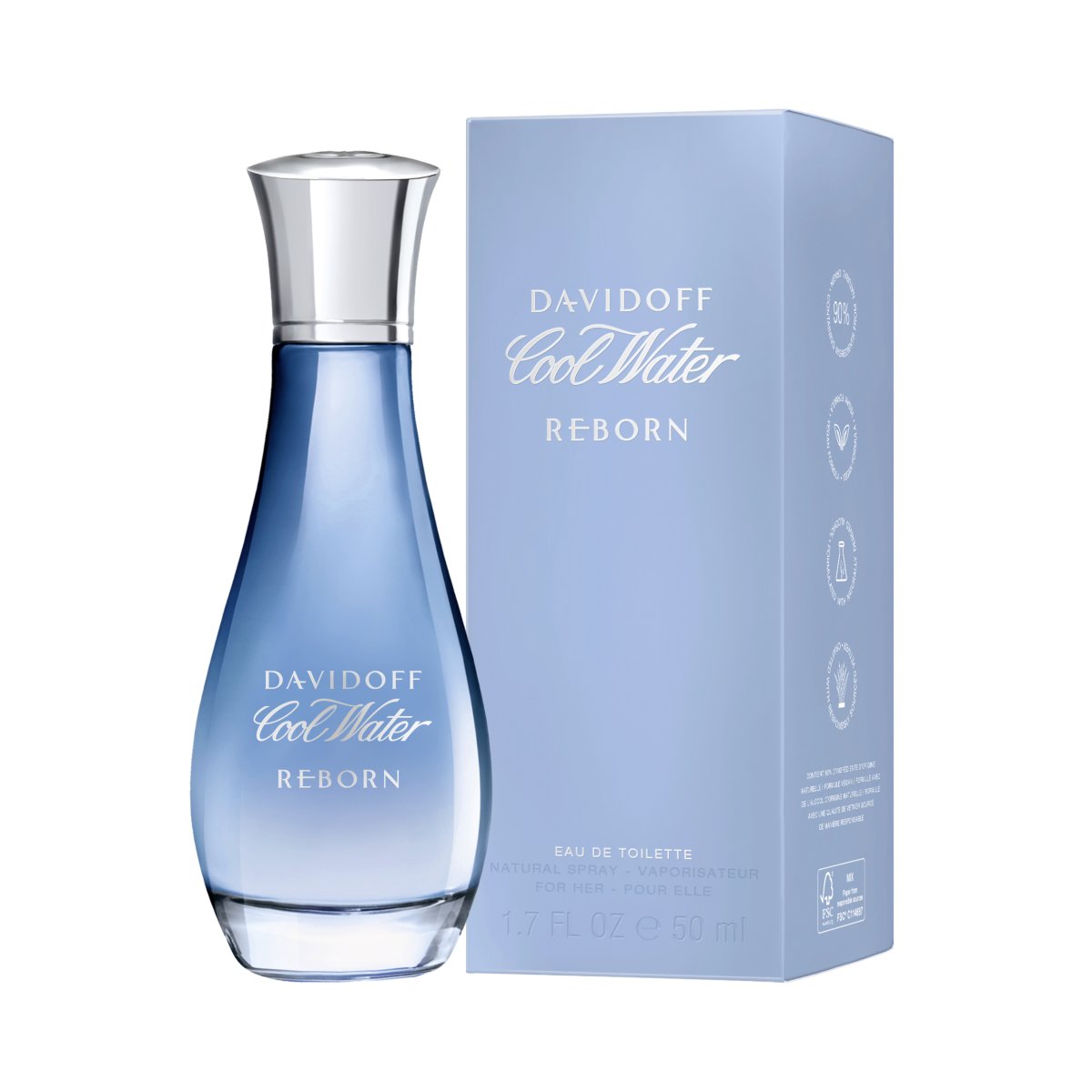 Davidoff Ladies Cool Water Reborn EDT Spray 169 oz Fragrances 3616302038404 20$