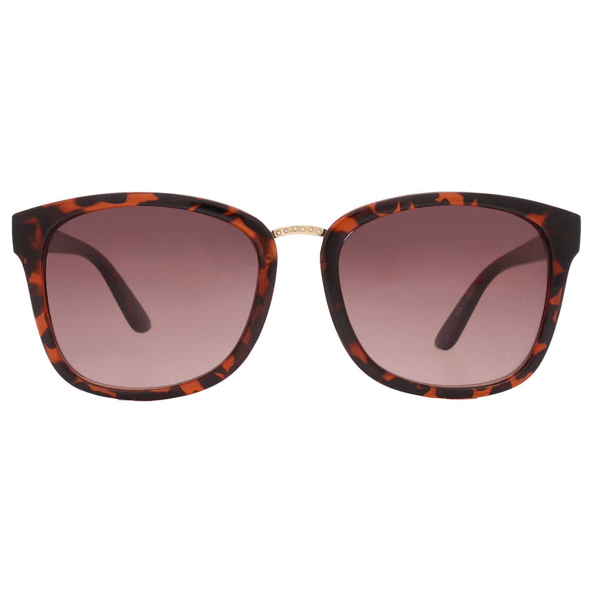 Guess Factory Brown Gradient Square Ladies Sunglasses GF0327 52F 57