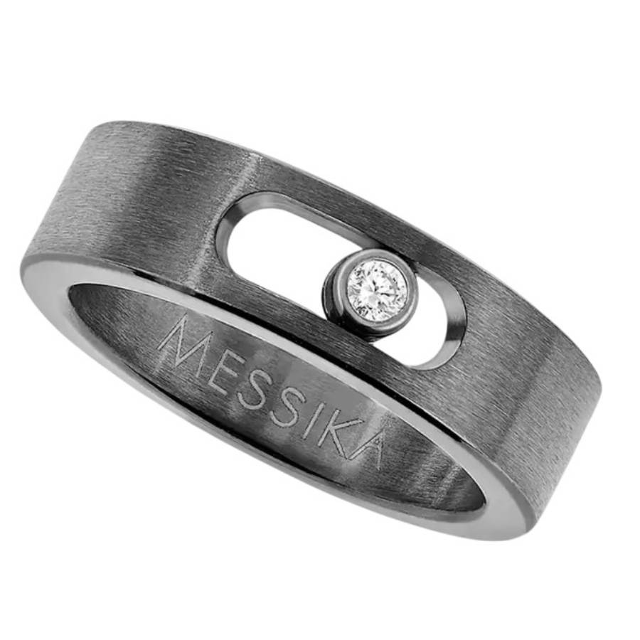 Messika Move Titanium 005 CT Diamond Ring Size 54 698$