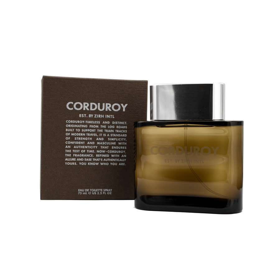 Zirh Mens Corduroy EDT Spray 2.5 oz Fragrances 679614308422