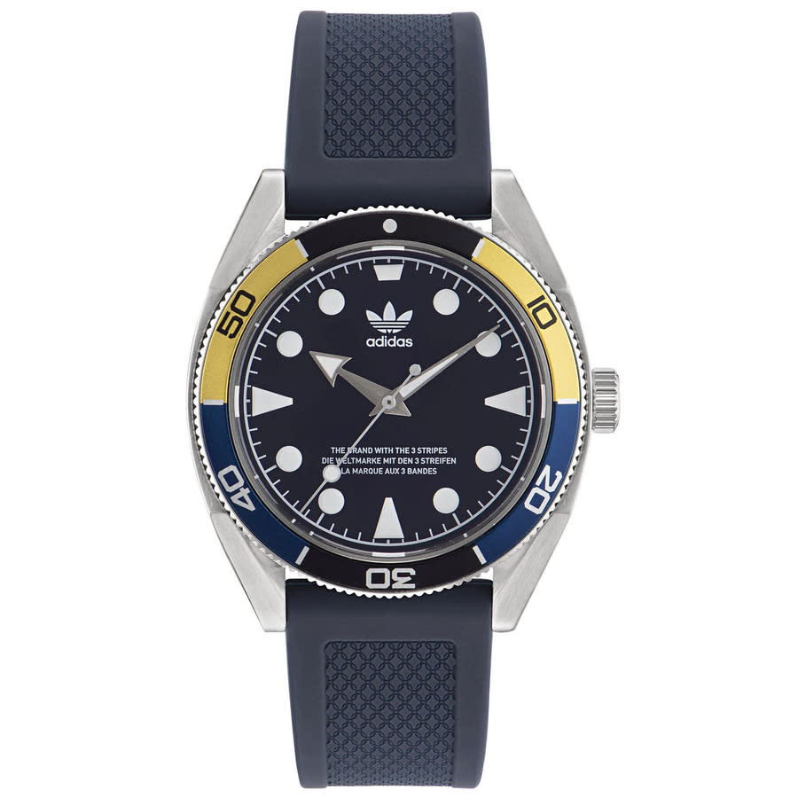 Adidas Originals Fashion Edition Two Blue Dial Unisex Watch AOFH23006 100$