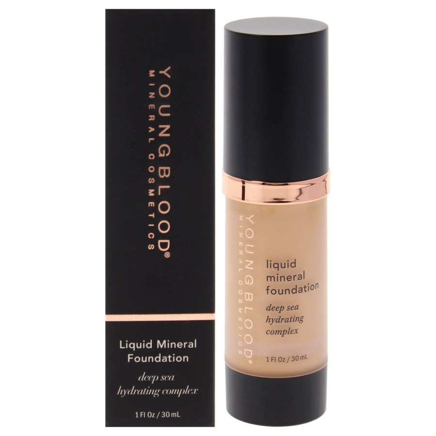Youngblood Ladies Liquid Mineral Foundation 1 Oz Pebble Makeup 696137031019 35$