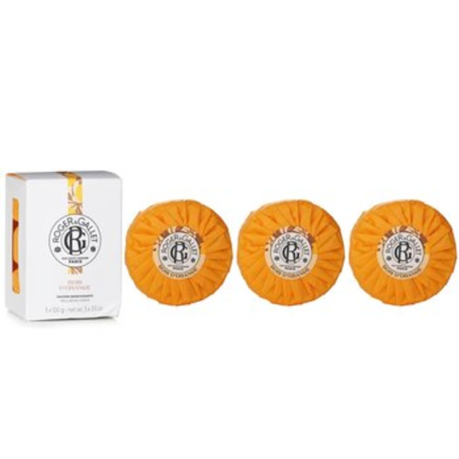 Roger & Gallet Ladies Orange Wood Wellbeing Soaps Coffret Fragrances 3701436911614
