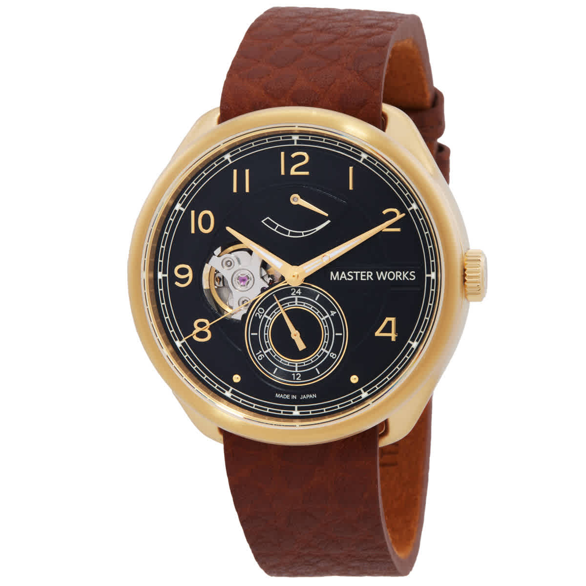 Master Works Mechanical Automatic Black Dial Watch MW18YBEDLBO0