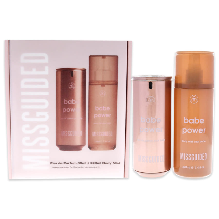 Missguided Ladies Babe Power Gift Set Fragrances 5055654076395