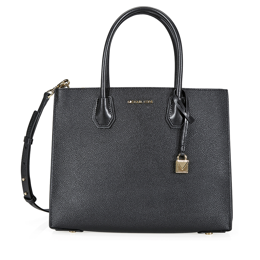 mercer pebbled leather tote