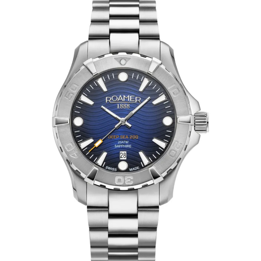 Roamer Deep Sea 200 Blue Dial Mens Watch 860833 41 45 70