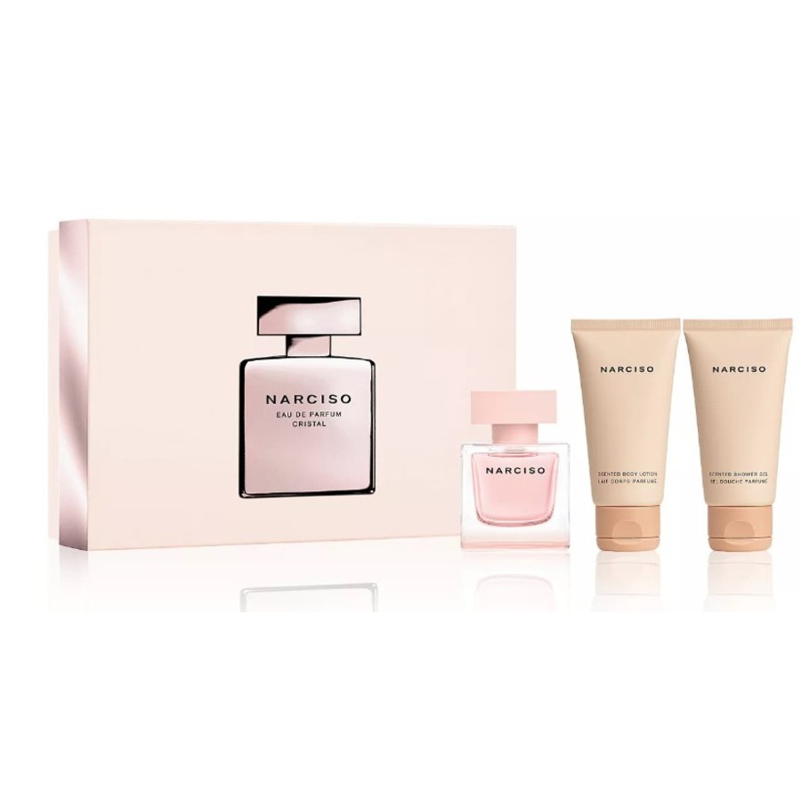 Narciso Rodriguez Ladies Cristal Gift Set Fragrances 3423222092511