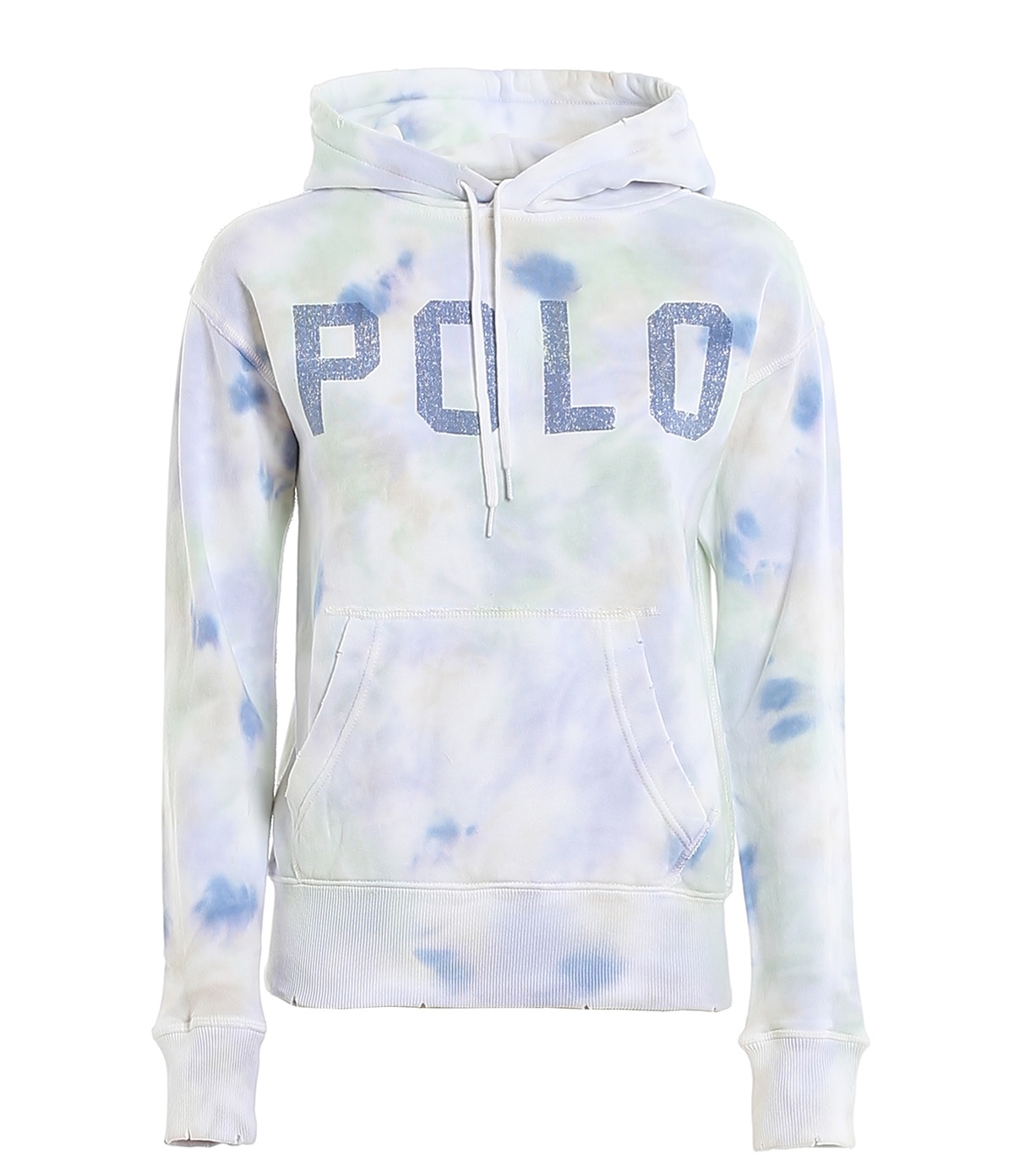 tie dye cotton hoodie