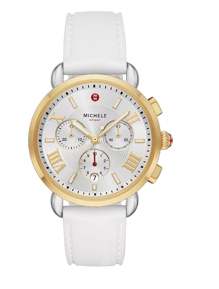 Michele Sport Sail Chronograph Quartz Silver Dial Ladies Watch MWW01P000017 399$