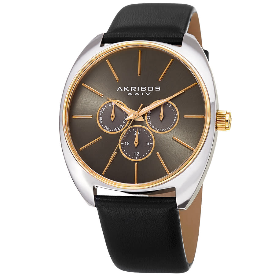 Akribos XXIV Womens Casual Chronograph Quartz Grey Dial Mens Watch P50186 65$