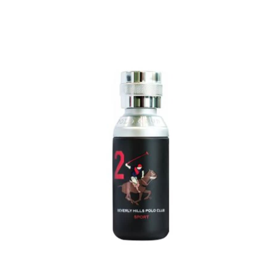 Beverly Hills Polo Club Mens No 2 EDT Spray 3.38 oz (Tester) Fragrances 0630452013258