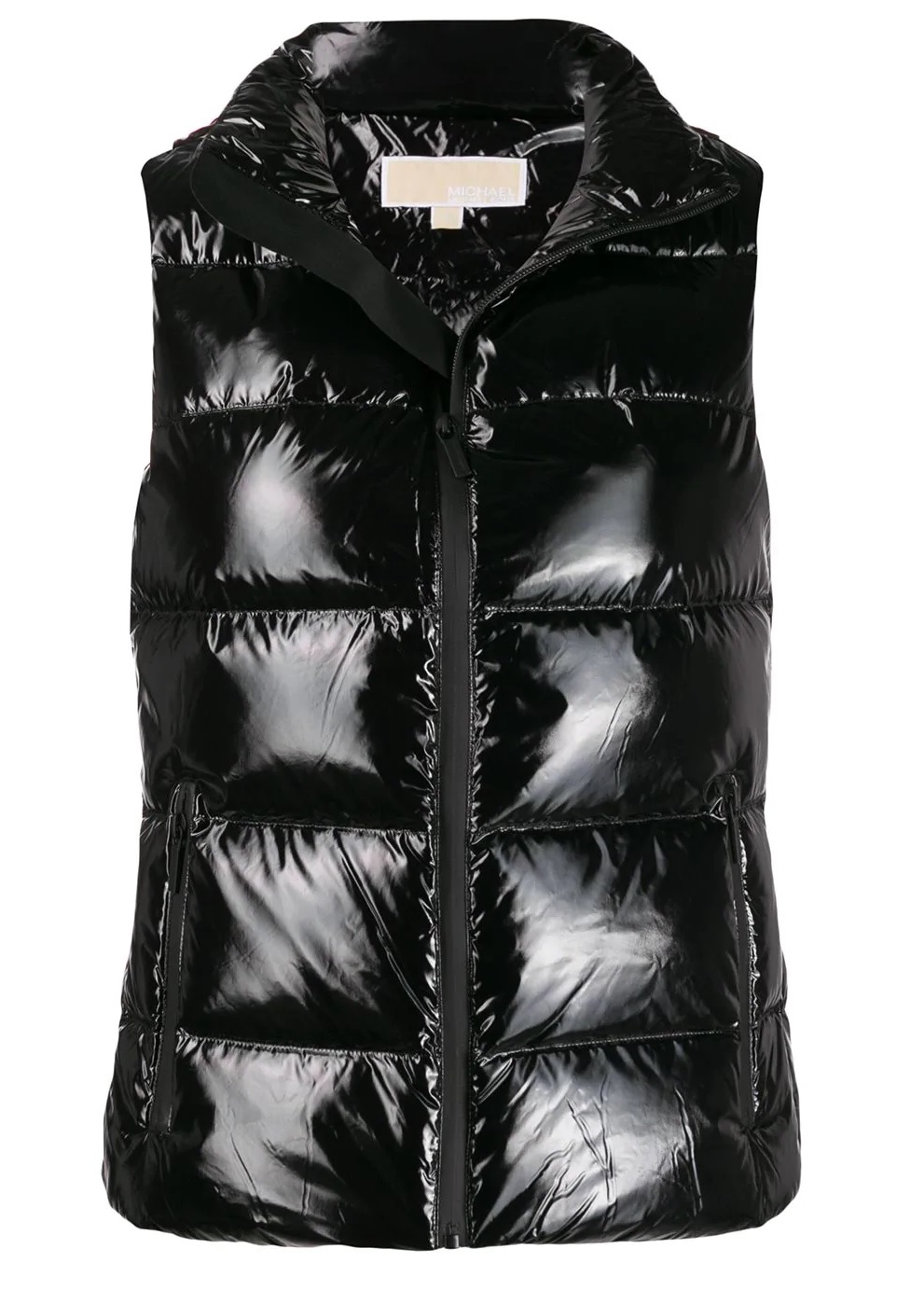 Michael Kors Ladies Black Puffer Vest 