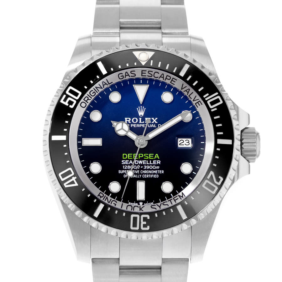 Preowned Rolex SeaDweller Deepsea Automatic Chronometer Blue Dial Mens Watch 126660 BLSO