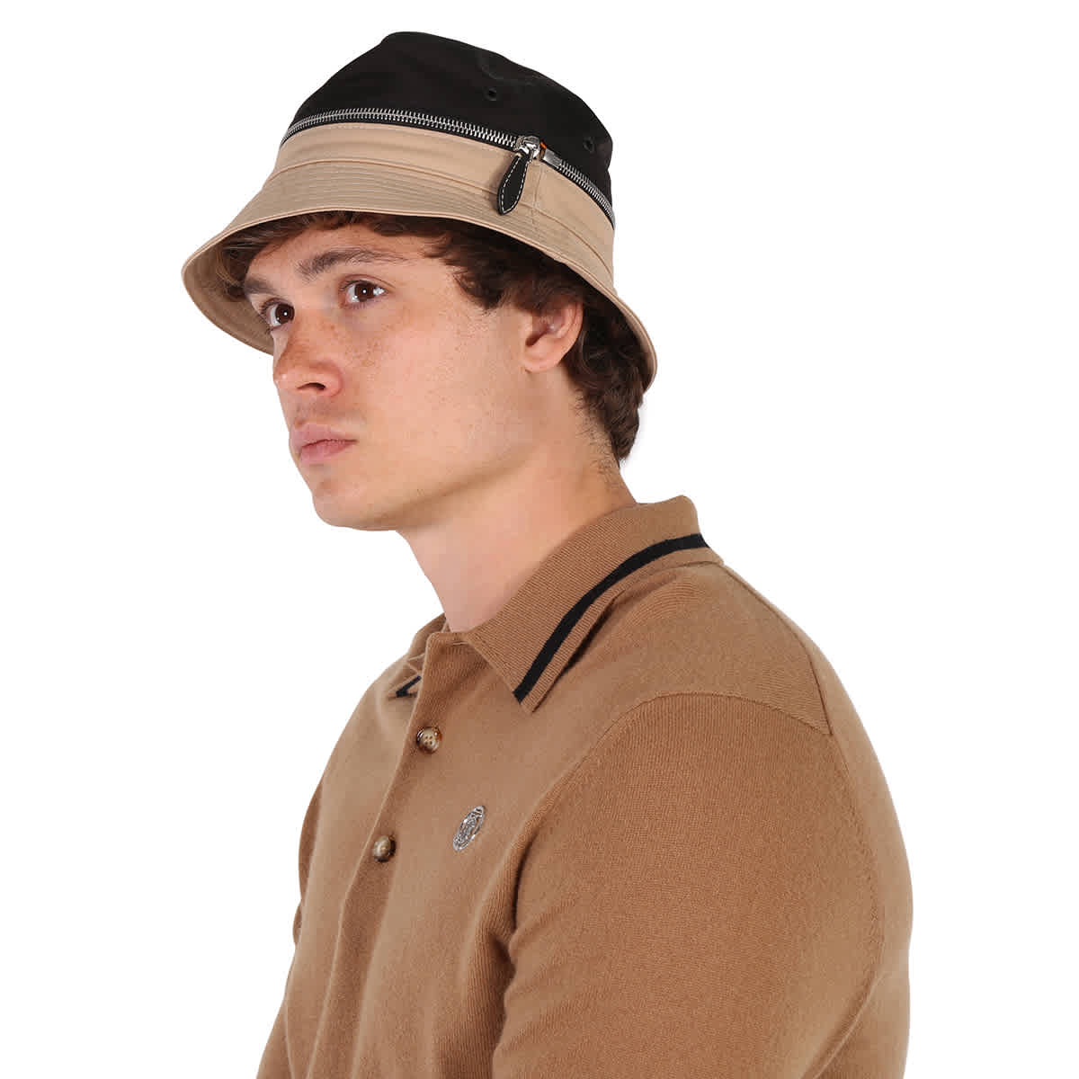 Burberry Men's Soft Fawn Wide Brim Bucket Hat | eBay