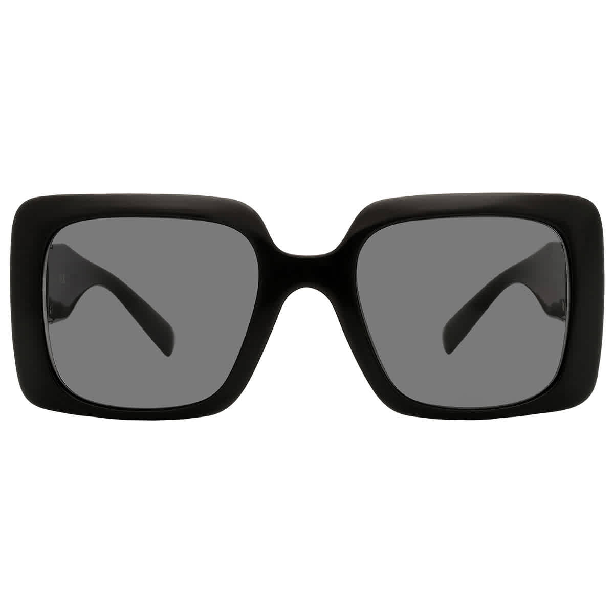 Versace Dark Gray Rectangular Ladies Sunglasses VE4405 GB1/87 54