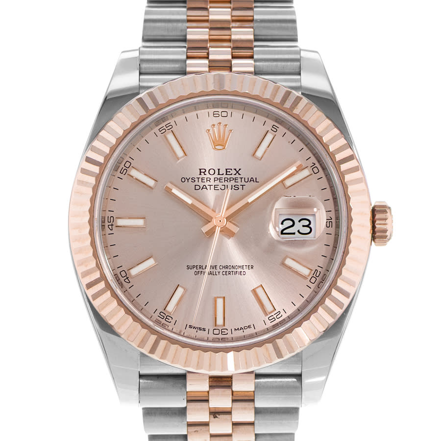 Preowned Rolex Datejust 41 Automatic Chronometer Mens Watch 126331 SNSJ