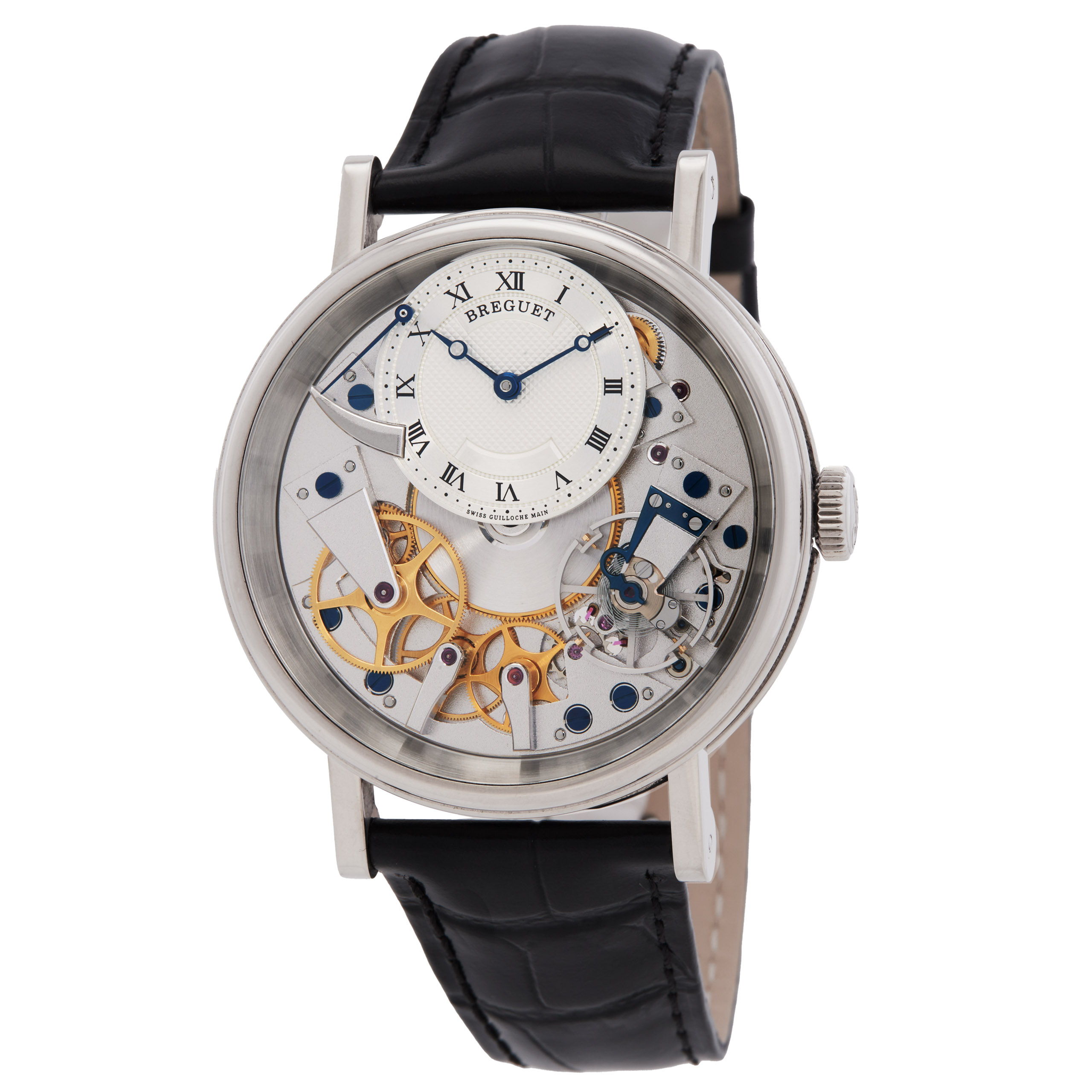 Pre-owned Breguet Tradition Skeleton Dial Mens Watch 7057BB119W6 20350$