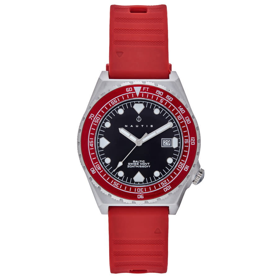 Nautis Baltic Black Dial Mens Watch NAUN104-1