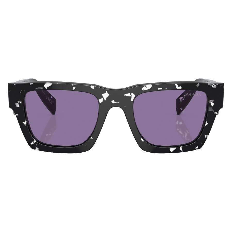 Prada Violet Mirror Internal Silver Square Mens Sunglasses PR A06SF 15O50B 54