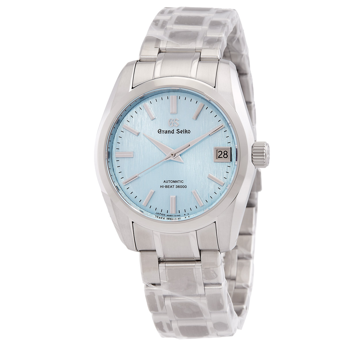 Pre-owned Grand Seiko Heritage Collection Icy Blue Watch SBGH347G 4495$