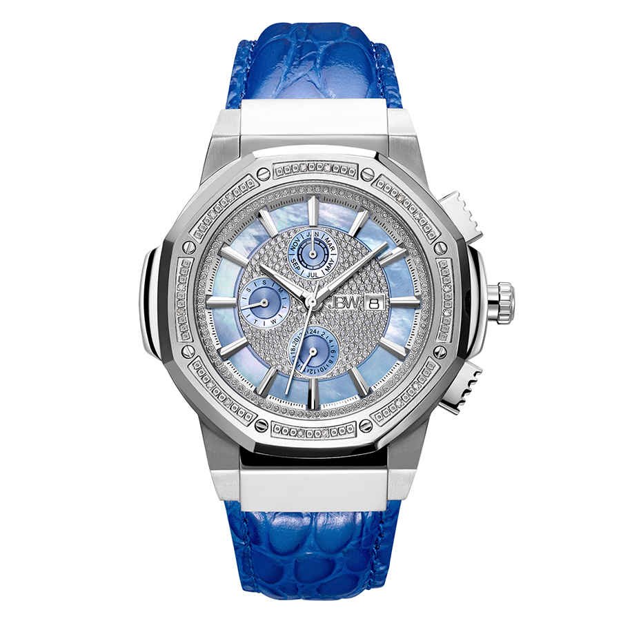 JBW Saxon 10 Year Quartz Crystal Mens Watch JB-6101L-10B 200$