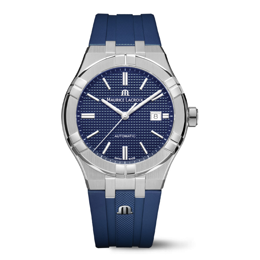 Maurice Lacroix Aikon Automatic Blue Dial Mens Watch AI6008-SS000-430-4 1541$