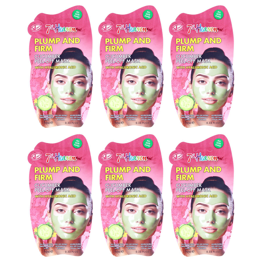7th Heaven Ladies Cucumber Peel Off Face Masks Skin Care 083800067848