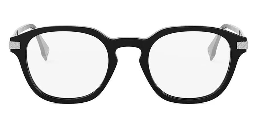 Fendi Demo Square Mens Eyeglasses FE50122F 001 51 220$