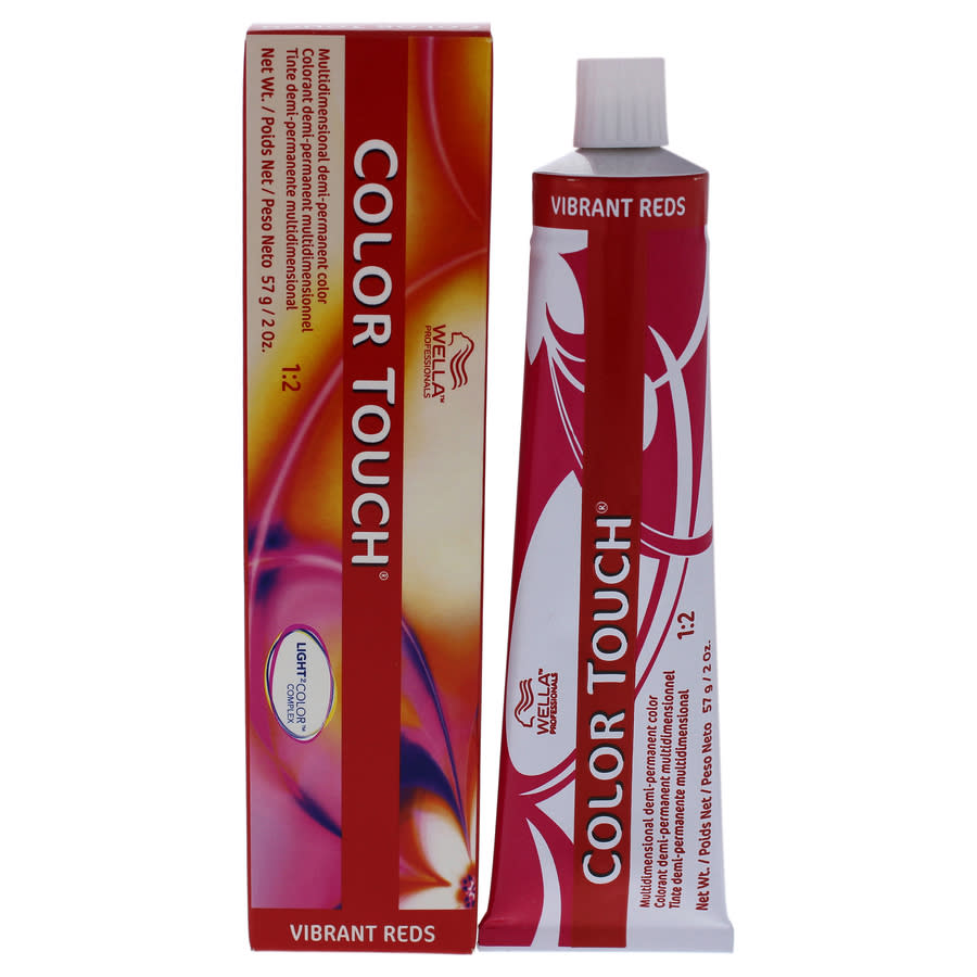 Color Touch Demi-Permanent Color - 4 5 Medium Brown-Red-Violet by Wella for Unisex - 2 oz Hair Color 10$