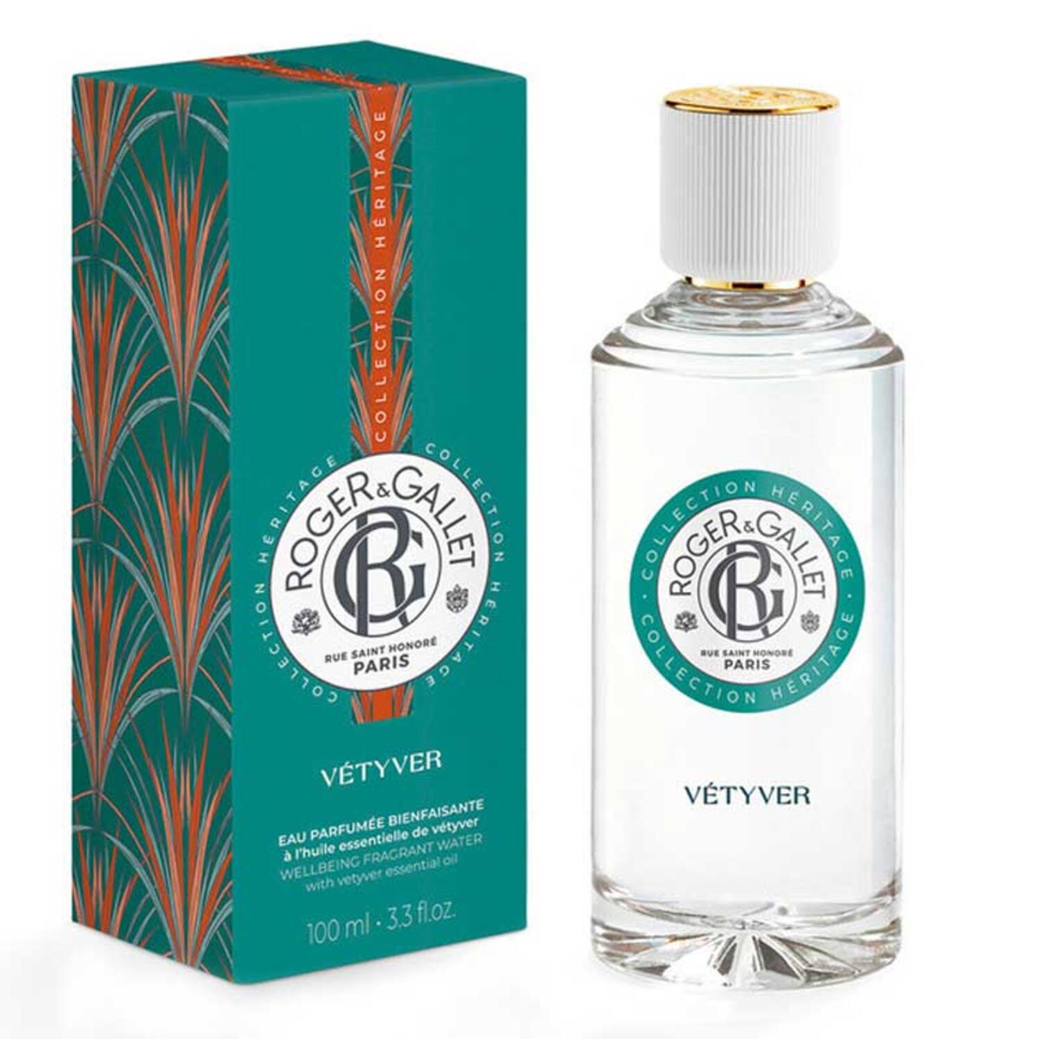 Roger & Gallet Mens Vetyver EDT Spray 3.4 oz Fragrances 3701436916626