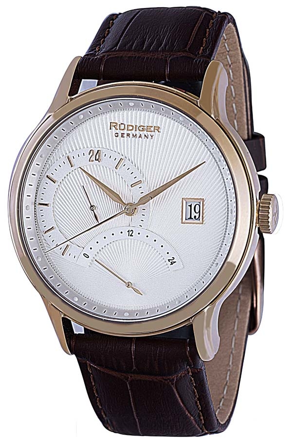 Rudiger Aachen Silver Dial Mens Watch R2700-09-001 330$