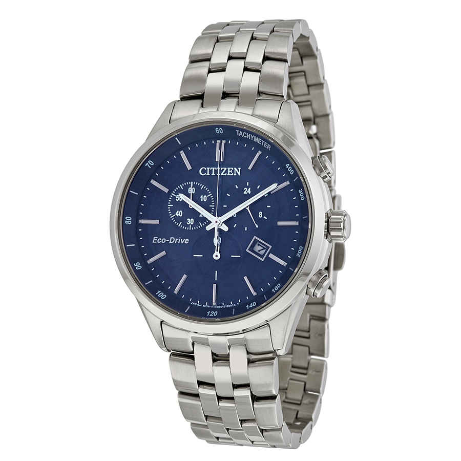 Citizen Sapphire Collection Eco-Drive Chronograph Blue Dial Men's