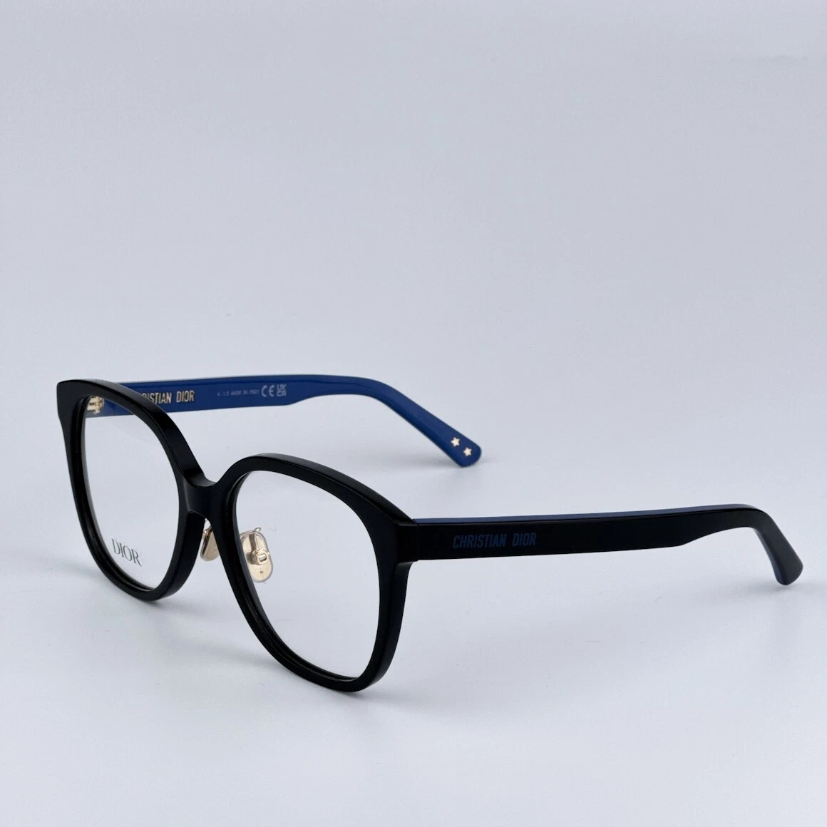 Dior Demo Square Ladies Eyeglasses CD50077F 001 56