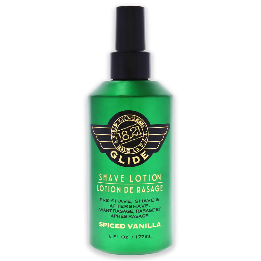 Glide Shave Lotion - Spiced Vanilla by 1821 Man Made for Men - 6 oz Shave Lotion 19$