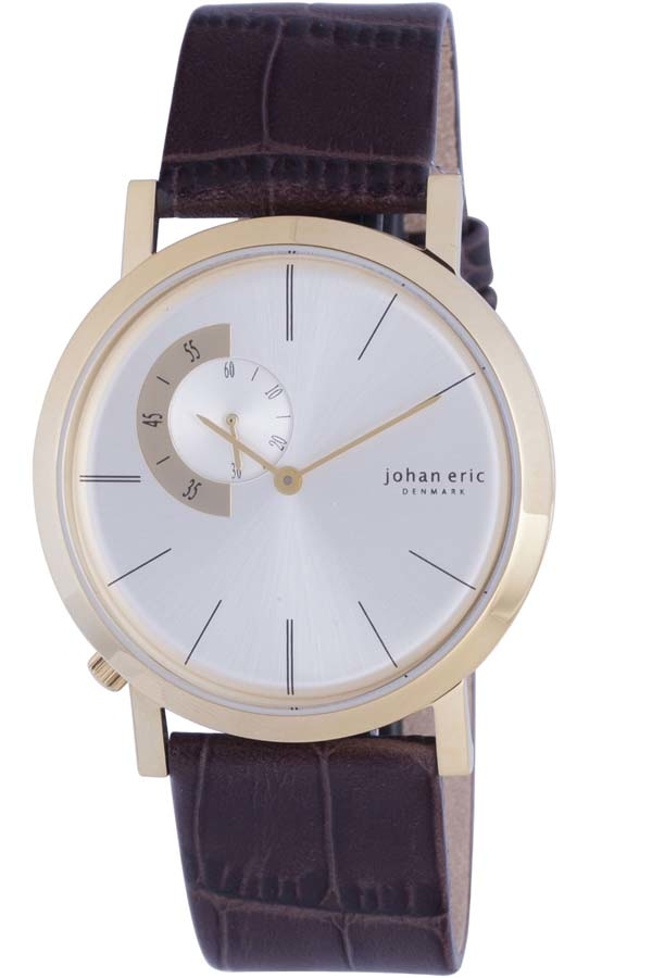Johan Eric Randers Gold-tone Steel Silver Sunray Dial Watch JE1500-14-016