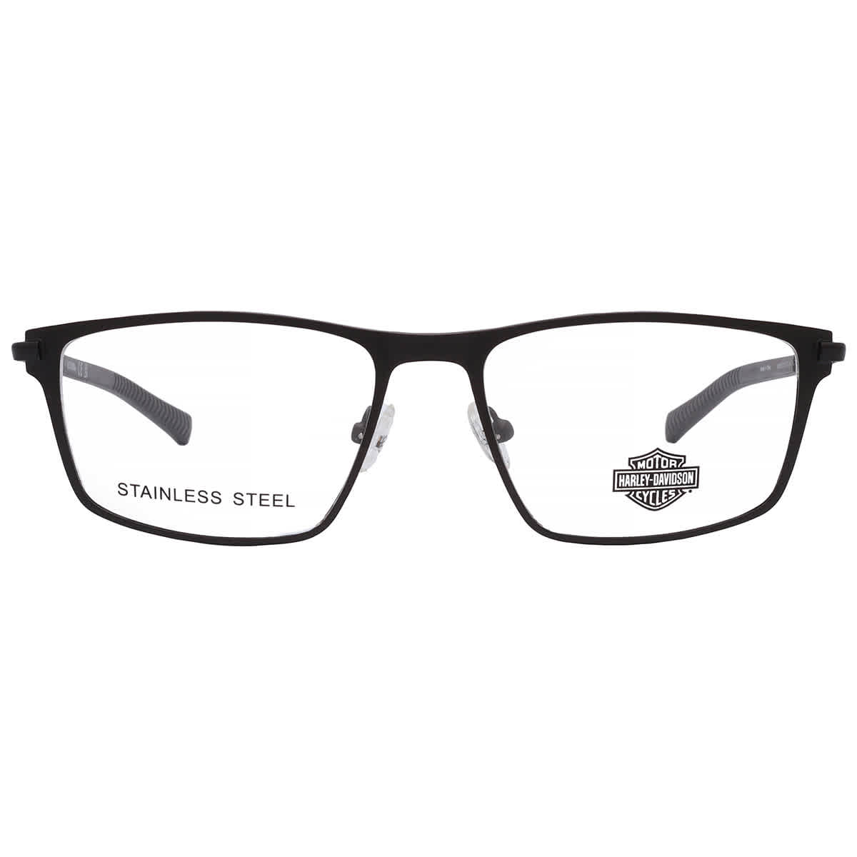 Harley Davidson Demo Rectangular Mens Eyeglasses HD0978 002 55