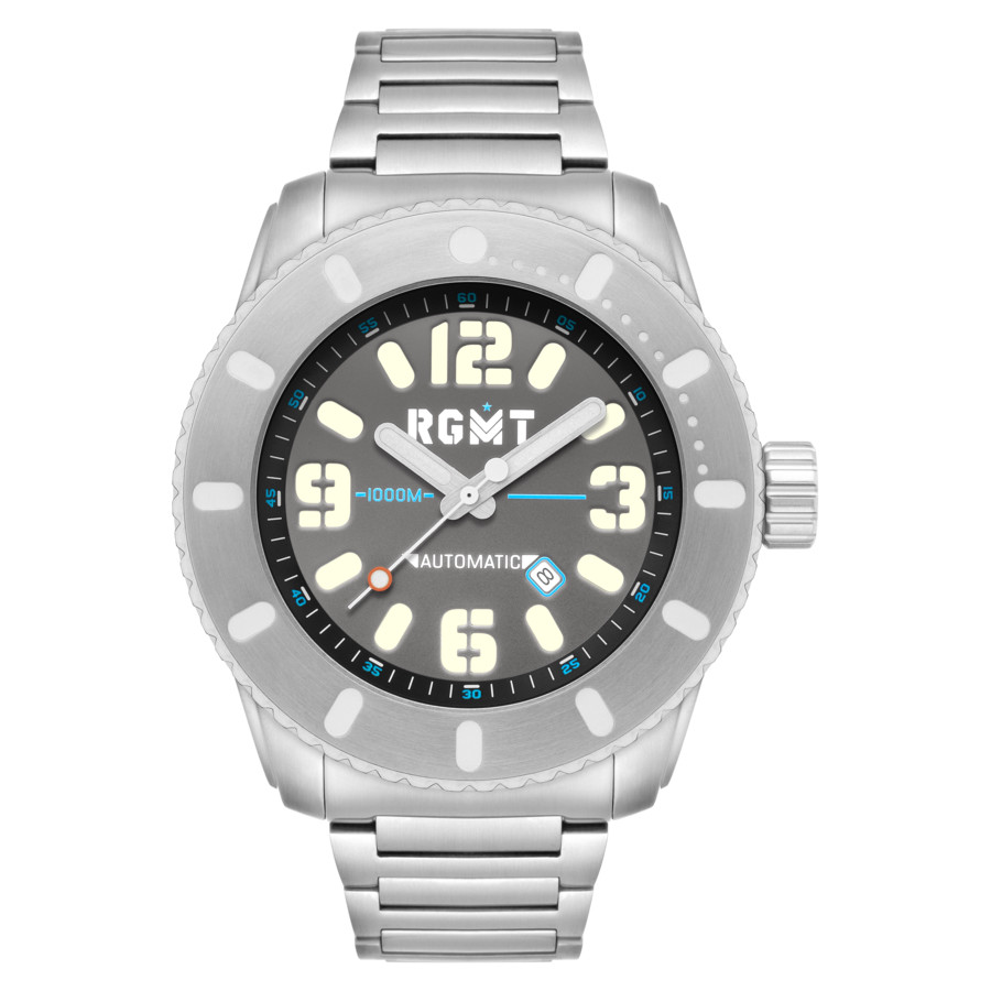 RGMT All Brite Automatic Silver Dial Mens Watch RG-8053-55