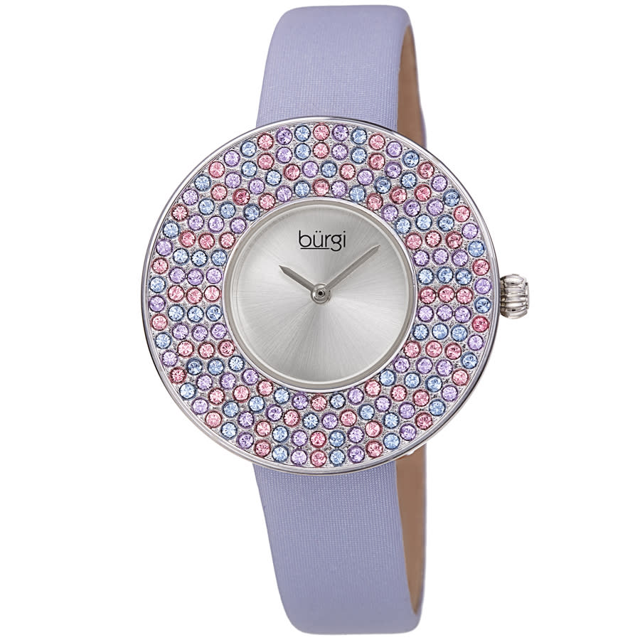 Burgi Quartz Silver Dial Ladies Watch BUR270SSP 58$