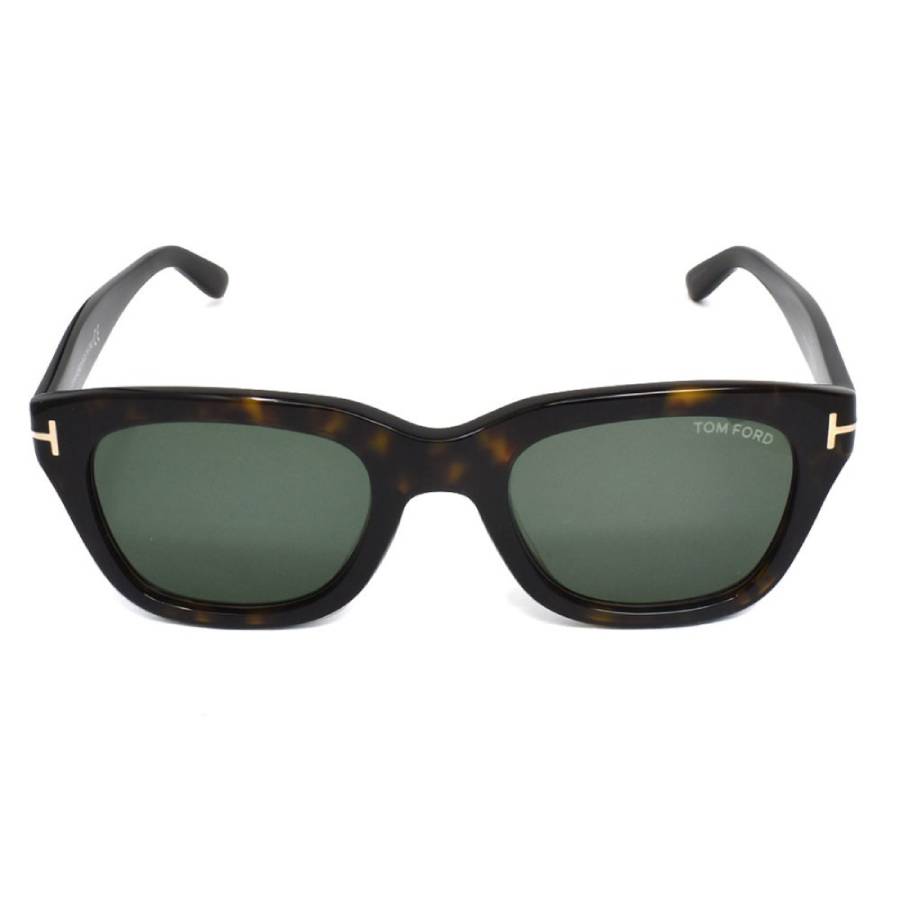Tom Ford Snowdon Green Square Mens Sunglasses FT0237-F 52N 51