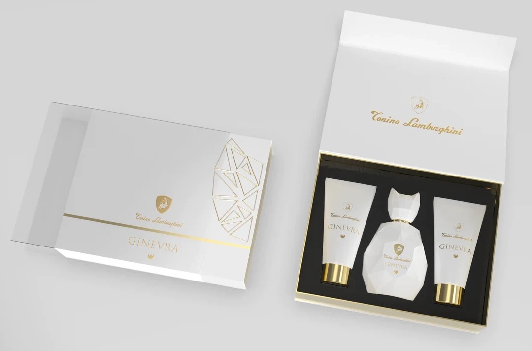 Tonino Lamborghini Ladies Ginevra White Gift Set Fragrances 856857007873 22$