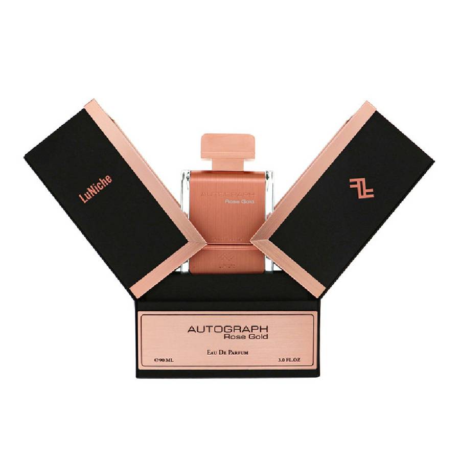 Luniche Unisex Autograph Rose Gold EDP Spray 30 oz Fragrances 850039142529 250$